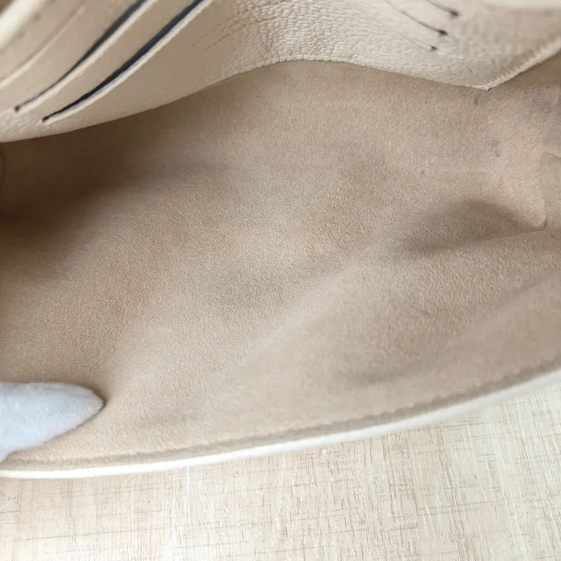 Louis Vuitton Crossbody Bag MADELEINE White Empreinte Embossed Calfskin nano 21 × 6 × 12.5 cm — detail view 11 of 11