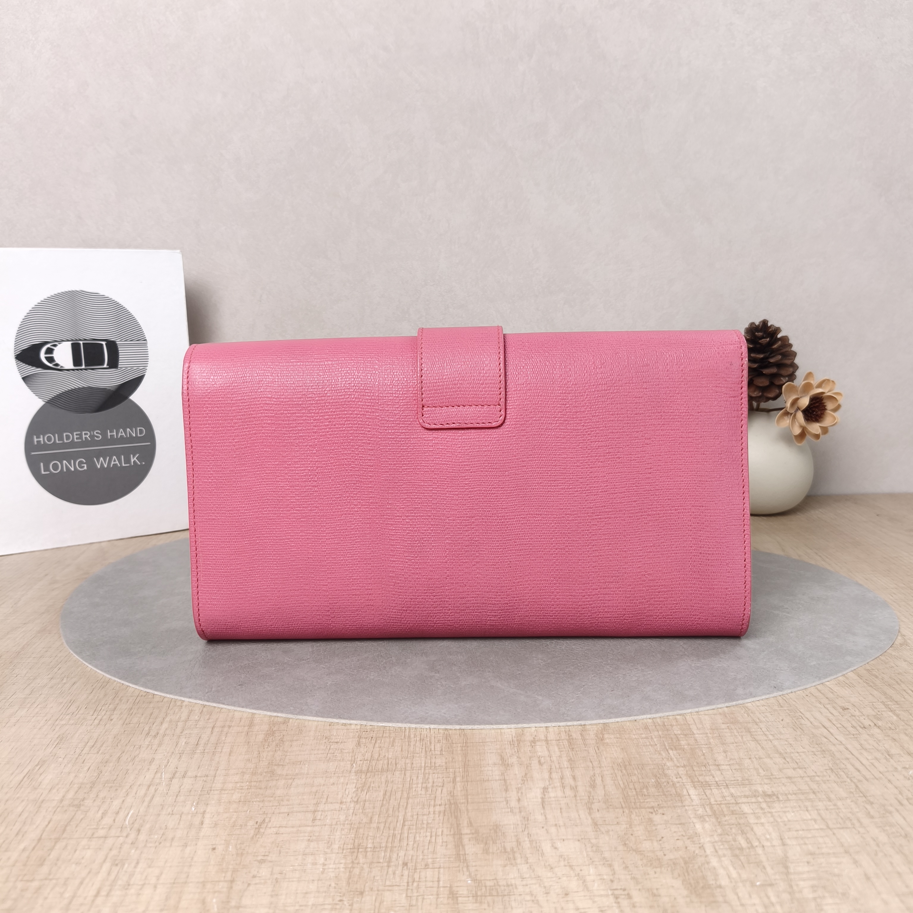 SAINT LAURENT Clutch Clutch Red PVC One Size28 × 4 × 15.5 cm — cover view 2 of 6