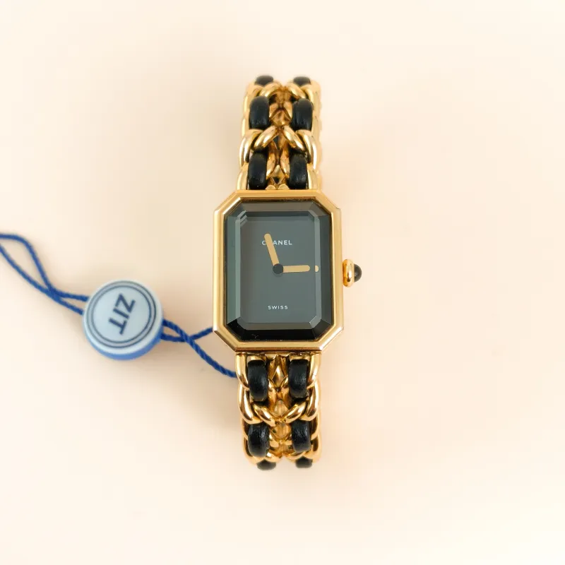 Chanel Watch Première Édition Originale Black with Gold-Tone Hardware Black with Gold-Tone Hardware One Size20*26