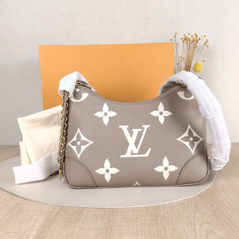 Louis Vuitton Crossbody Bag Boulogne Monogram Empreinte Embossed Calfskin Small 26 × 9.5 × 16 cm — cover view 6 of 6