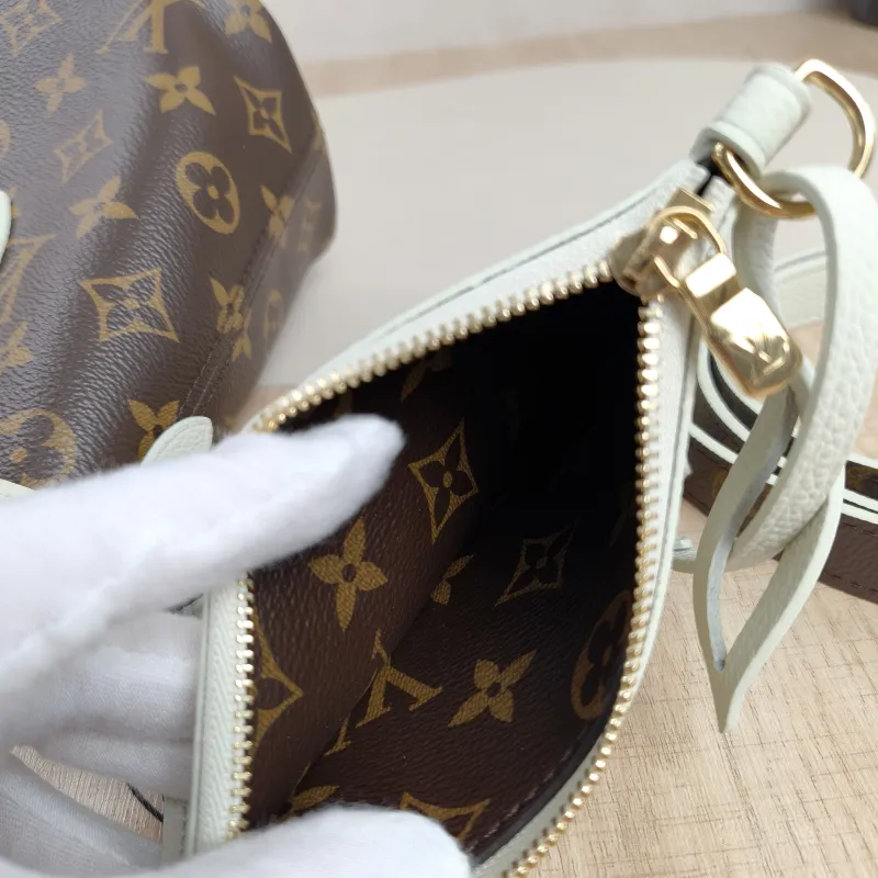 Louis Vuitton Crossbody Bag NEVERFULL INSIDE OUT BB Green PVC · Calfskin BB26.5 × 11 × 16.5 cm — detail view 2 of 15
