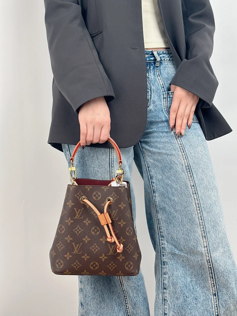 Louis Vuitton Crossbody Bag NÉONOÉ Bucket Bag BB Monogram PVC BB 20 × 13 × 20 cm — on-model view 1 of 3