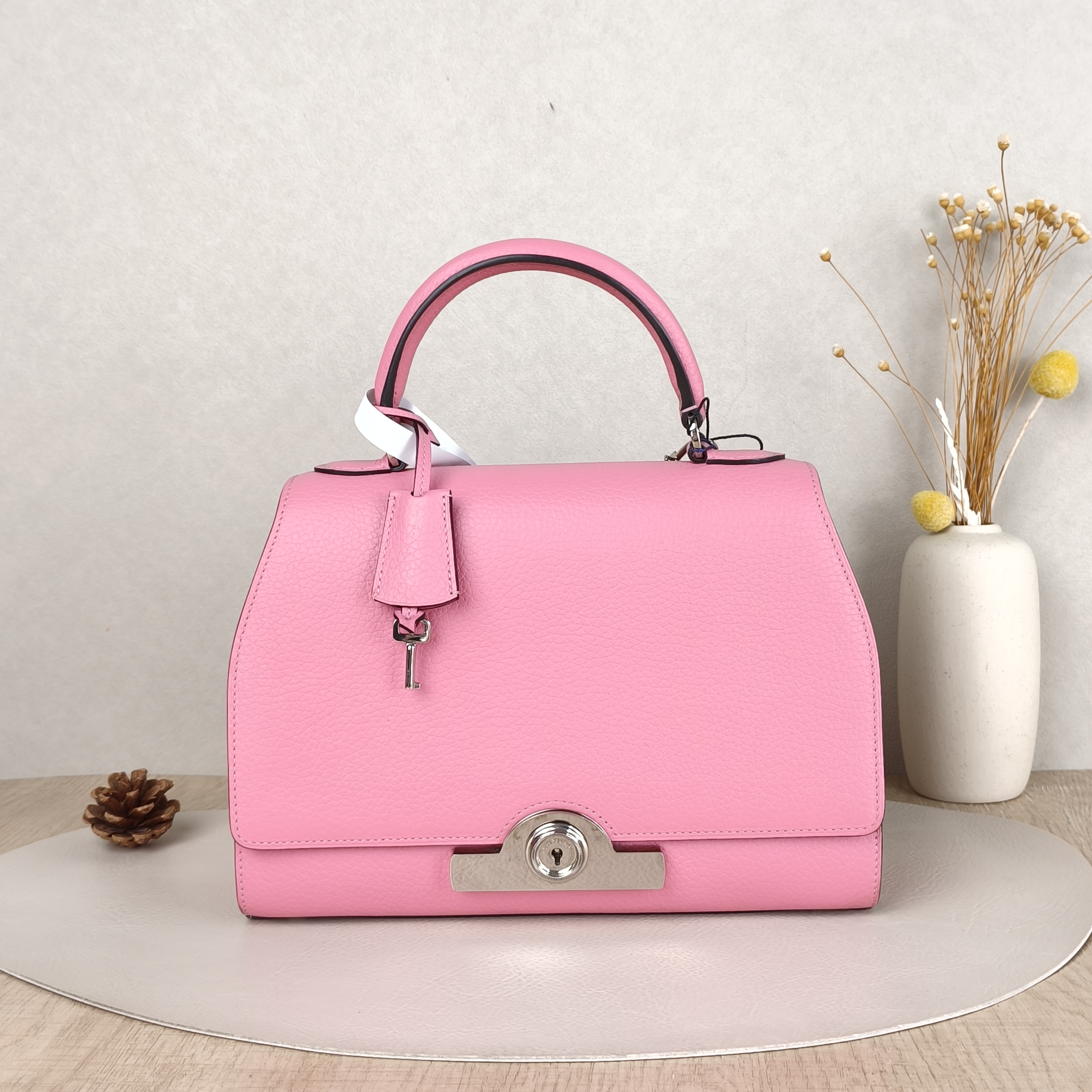 Moynat Crossbody Bagrejane Top Handle Crossbody Bag Calfskin Small26 × 11 × 18 cm