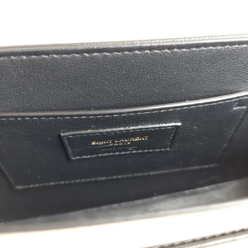 SAINT LAURENT Crossbody Bag Solferino Box Shoulder Bag White Calfskin 23 × 5.5 × 16 cm — detail view 7 of 12