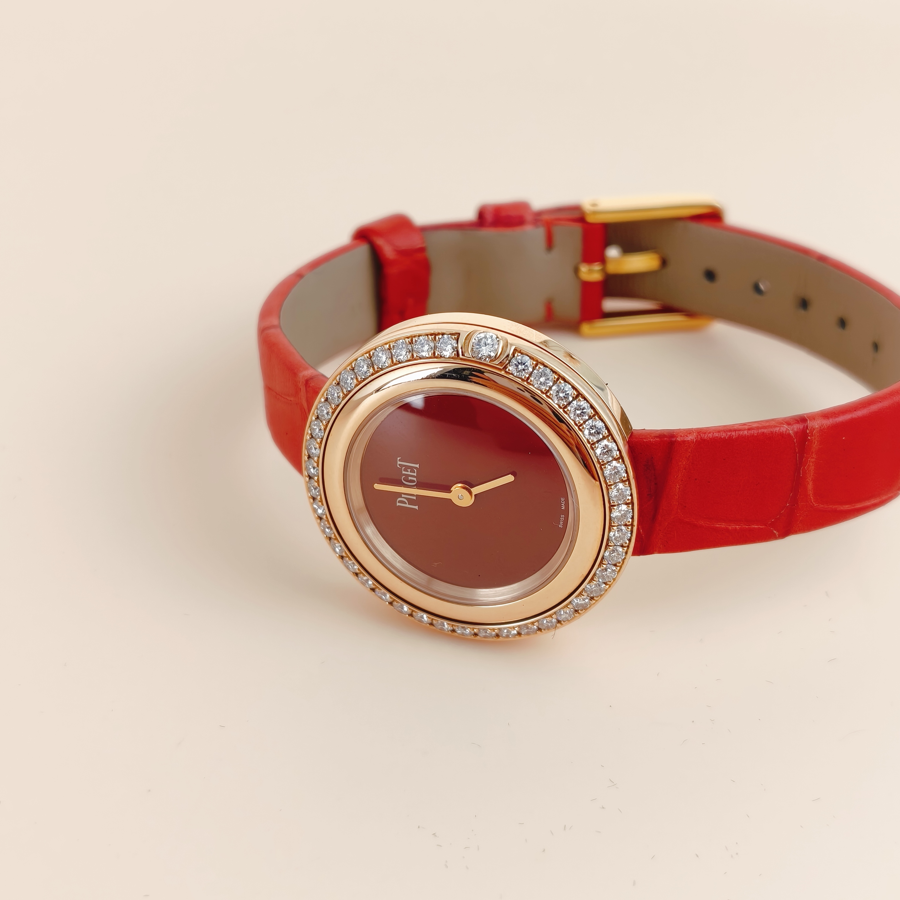PIAGET Watch Collection Watch Red Agate Diamond18KR ose Gold One Size29 — cover view 5 of 8