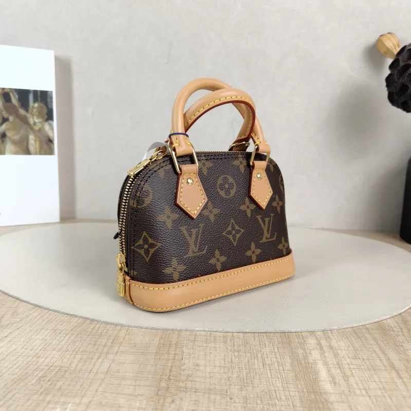 Louis Vuitton Crossbody Bag Alma Nano Monogram PVC nano 18 × 8 × 12 cm — cover view 3 of 5