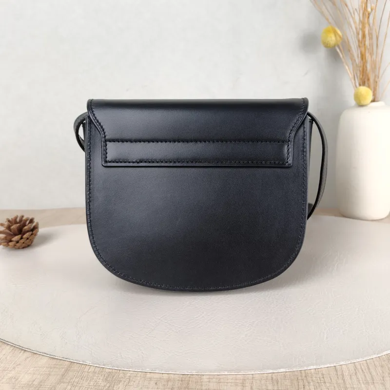 SAINT LAURENT Shoulder Bag Kaia Black Calfskin 16 × 5.5 × 15.5 cm — cover view 5 of 5