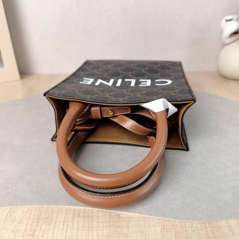 CELINE Crossbody Bag CABAS Mini Monogram PVC Mini 17 × 4 × 20.5 cm — detail view 11 of 12