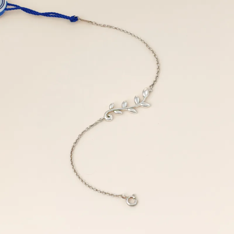 Tiffany&Co. Bracelet Paloma Picasso Collection Olive Leaf Bracelet 925 One Size17cm — cover view 9 of 9