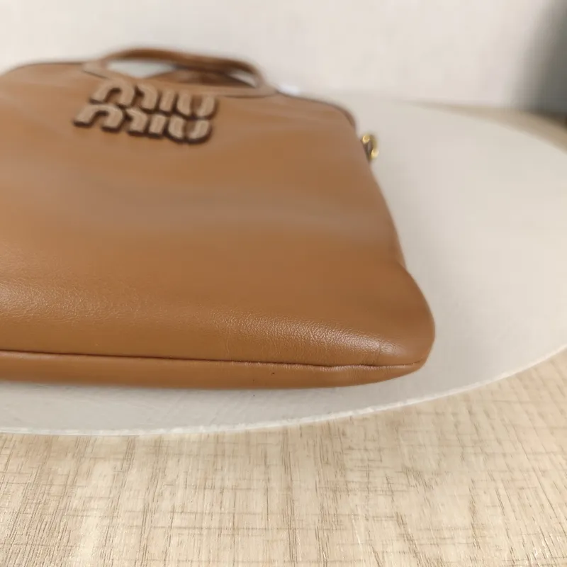 Miumiu Shoulder Bag IVY Tote Shopping Tote CC alfskin Mini 20*24 — detail view 1 of 11