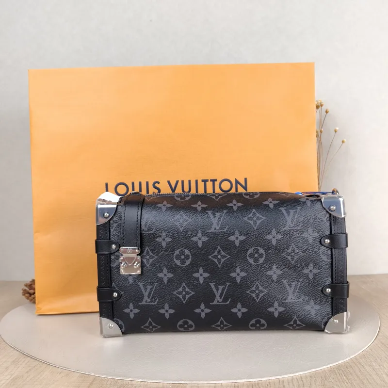 Louis Vuitton Crossbody Bag Side Trunk East West Box Monogram PVC Medium 28 × 7 × 15 cm — cover view 2 of 6