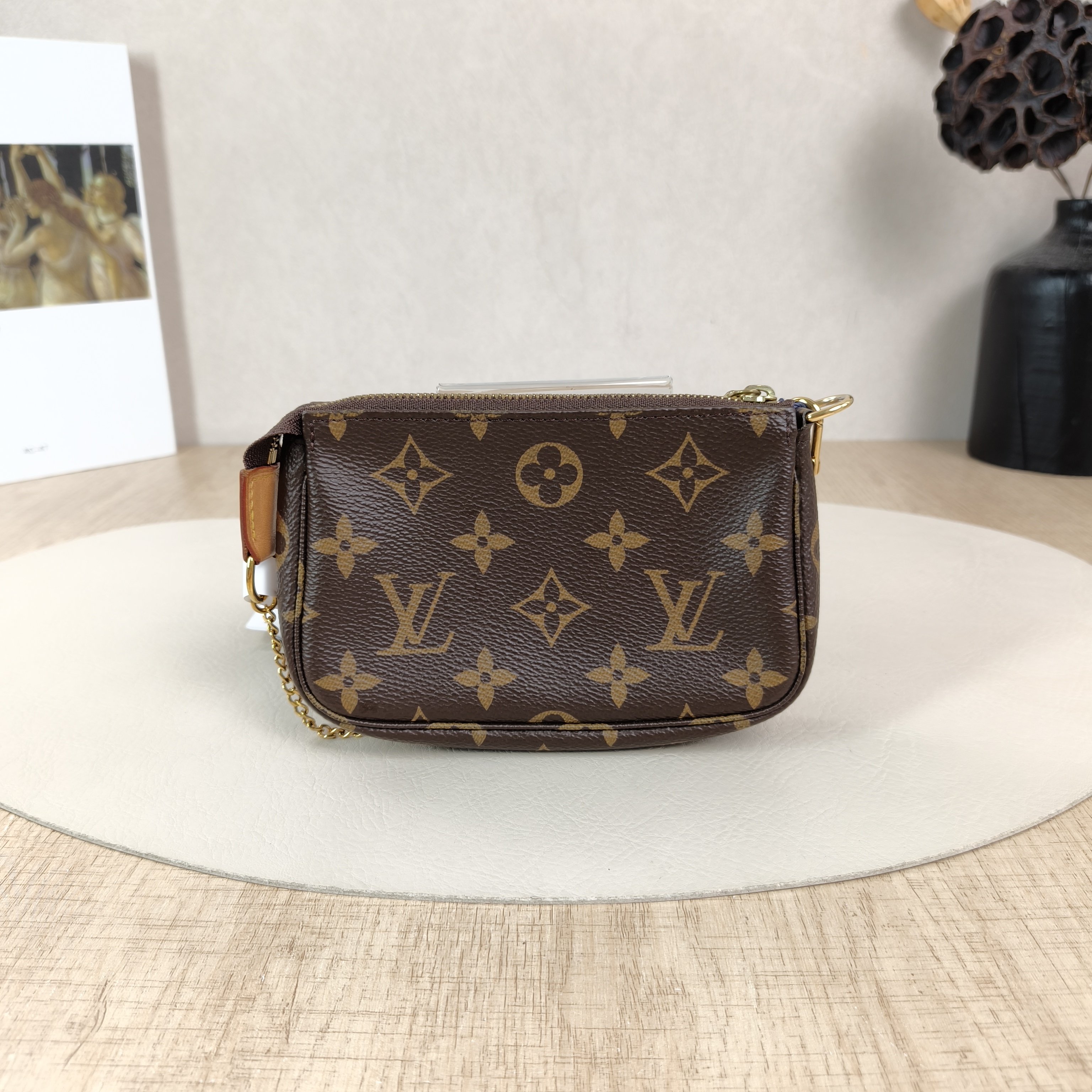 Louis Vuitton Clutch Mini Pochette Accessoires Monogram PV Cmini15.5 × 4 × 10.5 cm — cover view 4 of 5