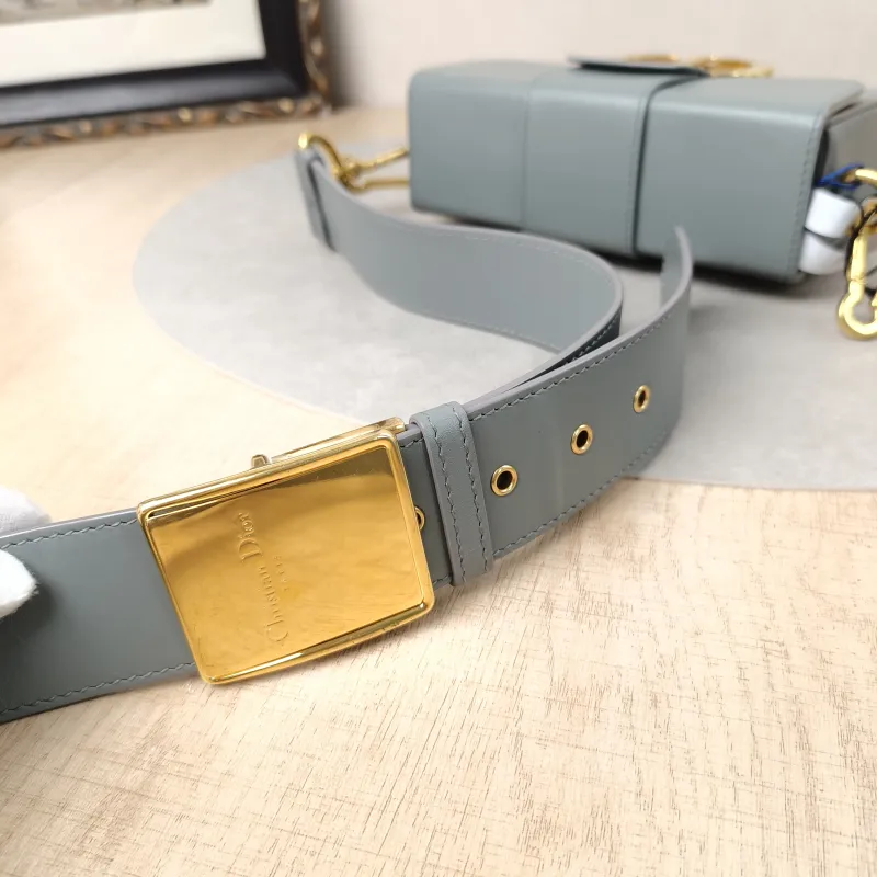 DIOR Crossbody Bag30Montaigne 30 Box Box Grey Calfskinmini17.5 × 5 × 11.5 cm — detail view 17 of 17