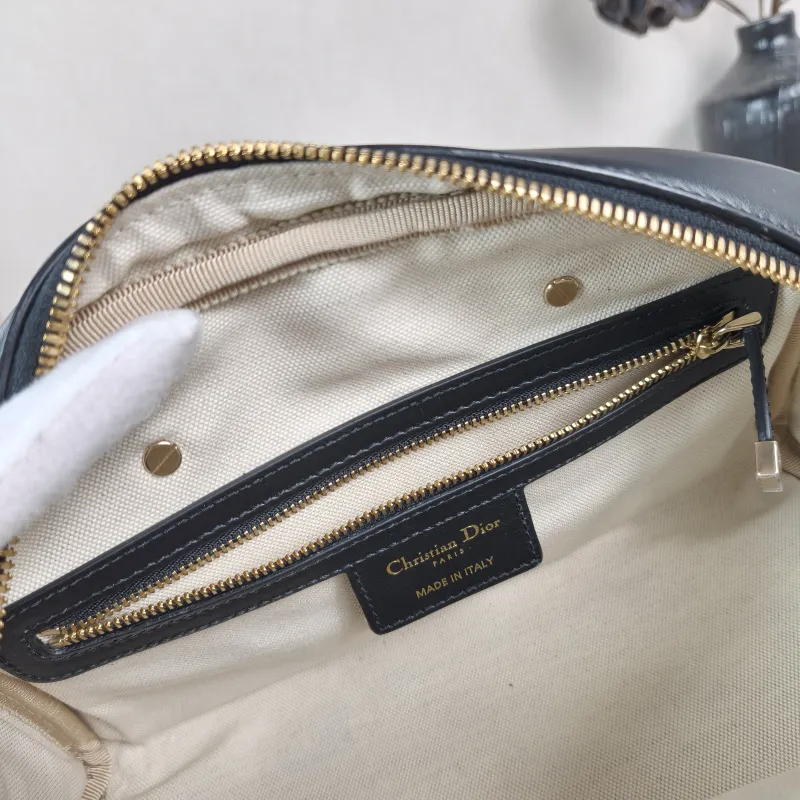 DIOR Top Handle Bag Vibe Bowling White Calfskin 25 × 11 × 15 cm — detail view 4 of 11