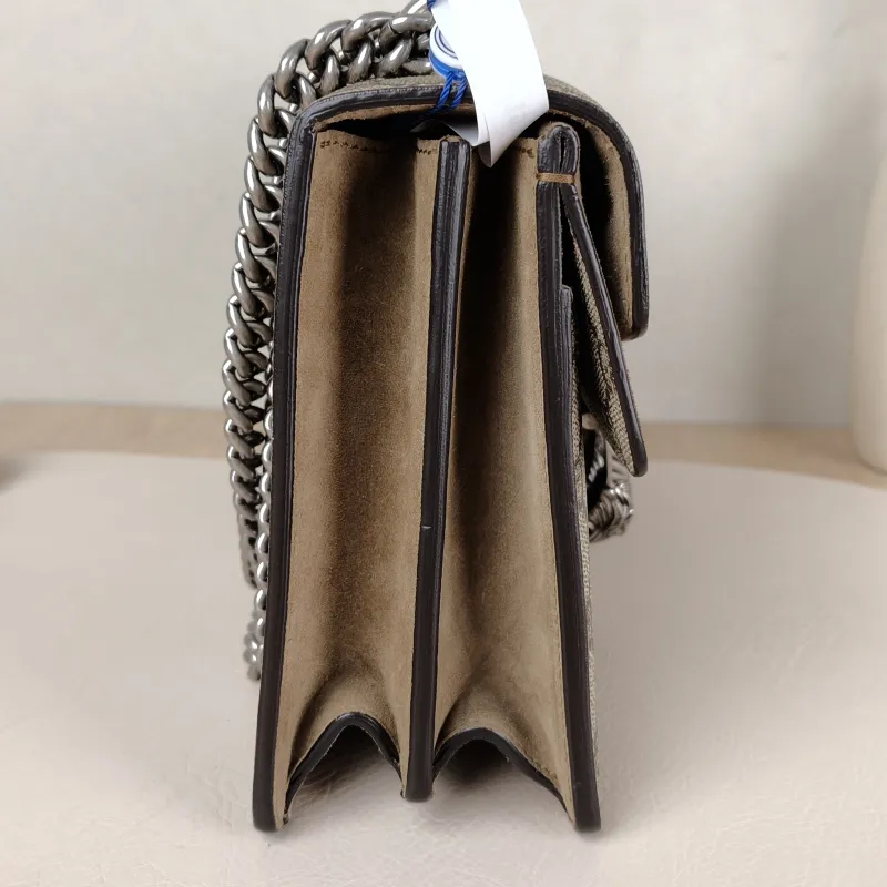 GUCCI Shoulder Bag Dionysus Monogram PVC Medium28 × 9 × 17 cm — detail view 14 of 15