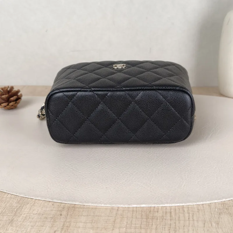 Chanel Crossbody Bag25c Vanity Case Bag Black Grained Calfskin One Size16 × 6 × 13 cm — cover view 4 of 6