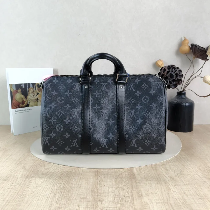 Louis Vuitton Crossbody Bag Keepall 35 Monogram PVC One Size 35 × 16 × 21 cm — cover view 5 of 6