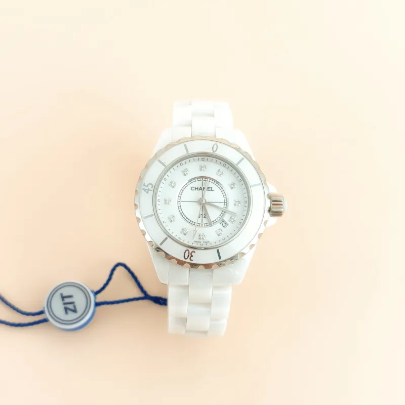Chanel Watch · J12Collection Watch White One Size White 33mm
