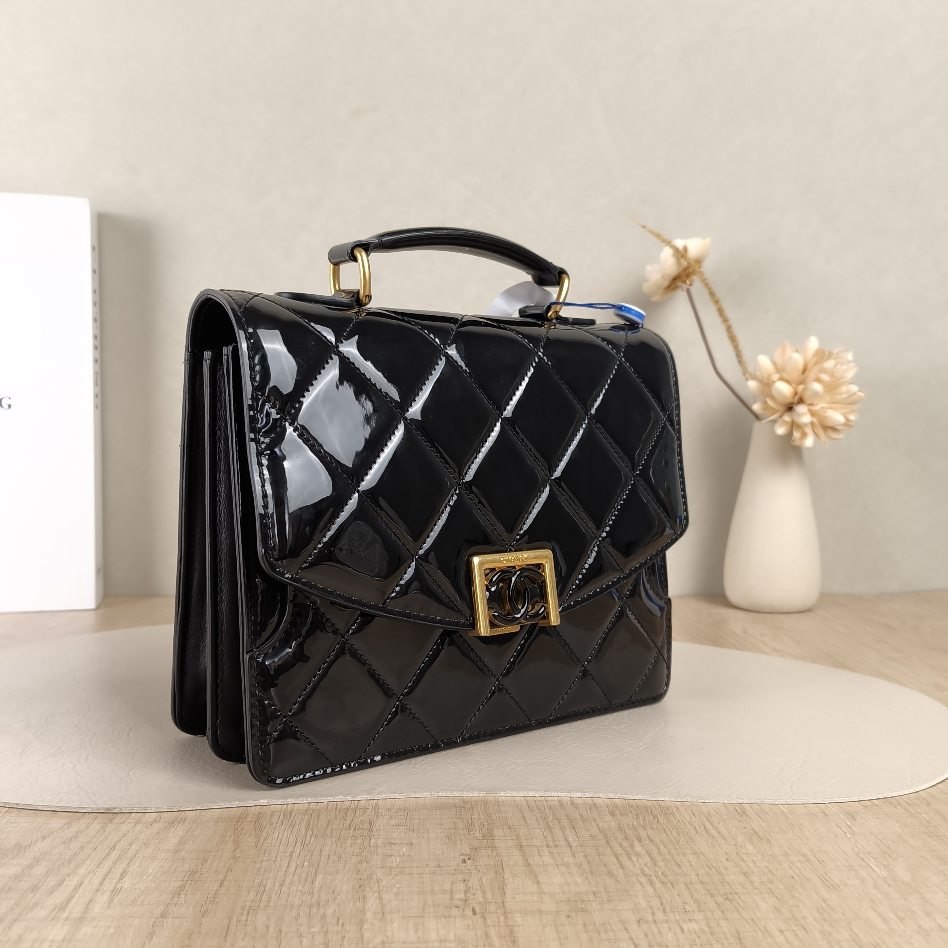 Chanel Top Handle Bag Black — cover view 5 of 5