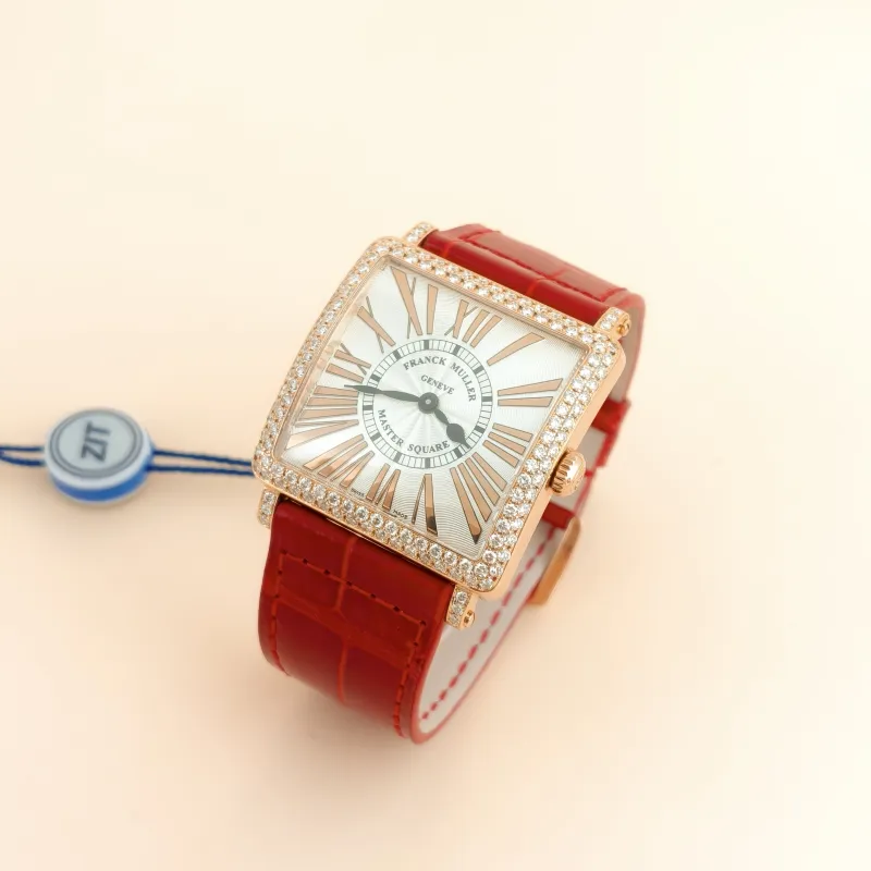 FRANCK MULLER Watch ladies'collection Collection MASTER SQUARE Watch White 18k One Size 18k 32.7*40.7 — cover view 5 of 8