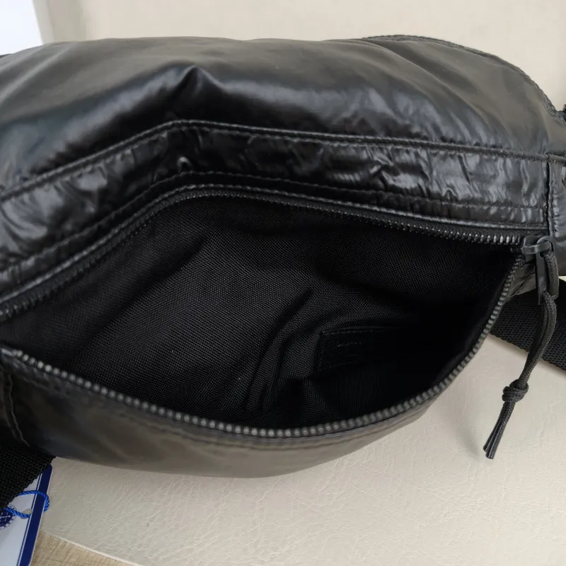 SAINT LAURENT Belt Bag NUXX Black Nylon One Size25 × 9 × 17 cm — detail view 7 of 9