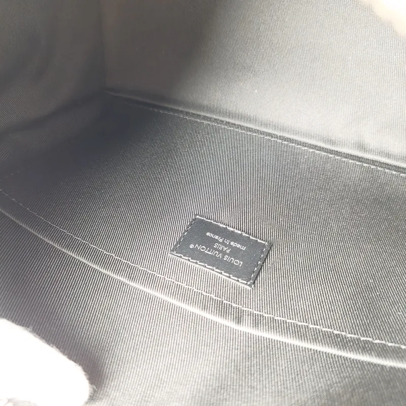Louis Vuitton Crossbody Bag City Keepall Black PVC Medium 27 × 13 × 17 cm — detail view 10 of 11