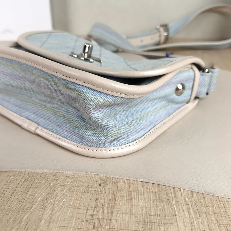 Chanel Crossbody Bag Crossbody Bag Blue One Size 18 × 6.5 × 14 cm 25 — detail view 10 of 11