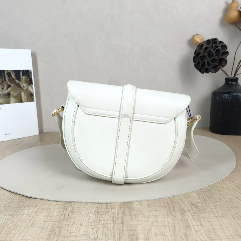 CELINE Crossbody Bag Besace 16 White Calfskin Small 19 × 6 × 17 cm — cover view 2 of 6
