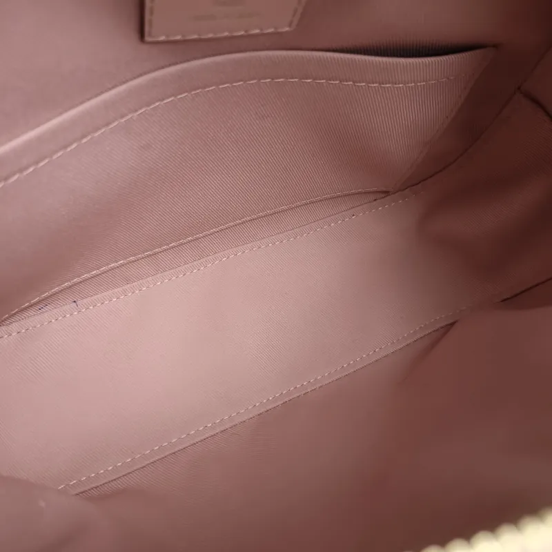 Louis Vuitton Crossbody Bag Saintonge Camera Bag Pink PVC Small 22 × 8 × 16 cm — detail view 1 of 10