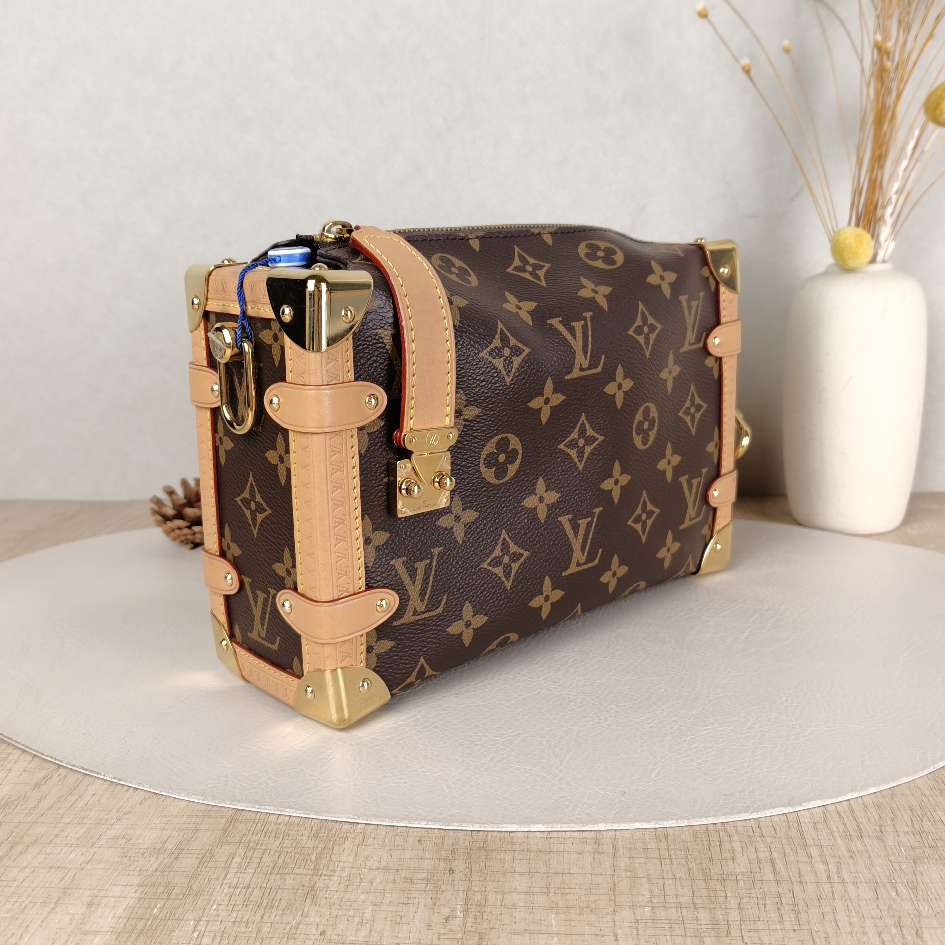 Louis Vuitton Crossbody Bag Side Trunk Box Monogram PVC Medium23.5 × 8.5 × 16 cm — cover view 4 of 5