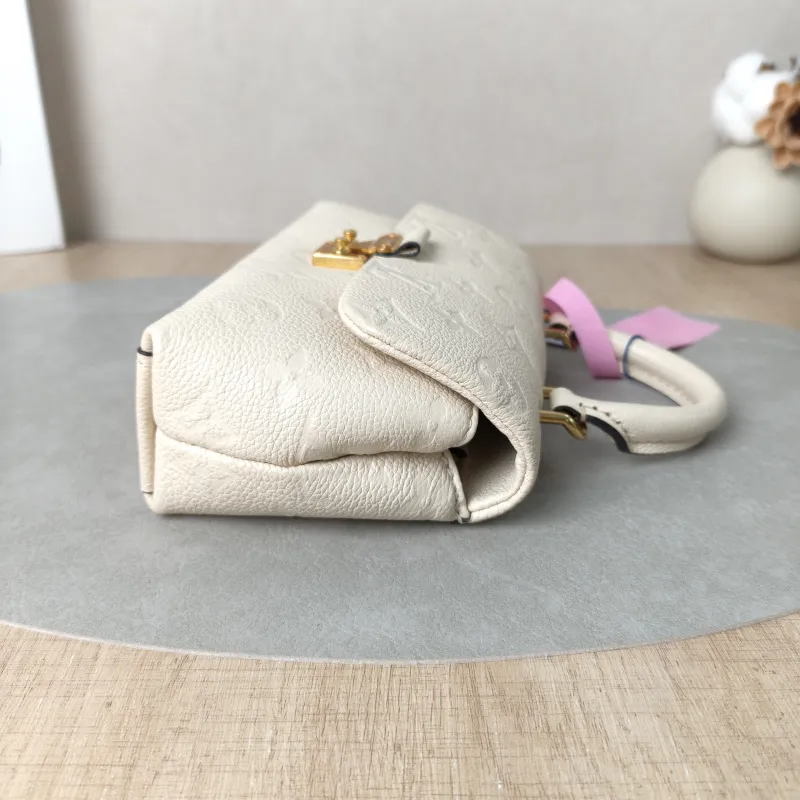 Louis Vuitton Crossbody Bag MADELEINE White Empreinte Embossed Calfskinnano21 × 6 × 12.5 cm — detail view 8 of 14