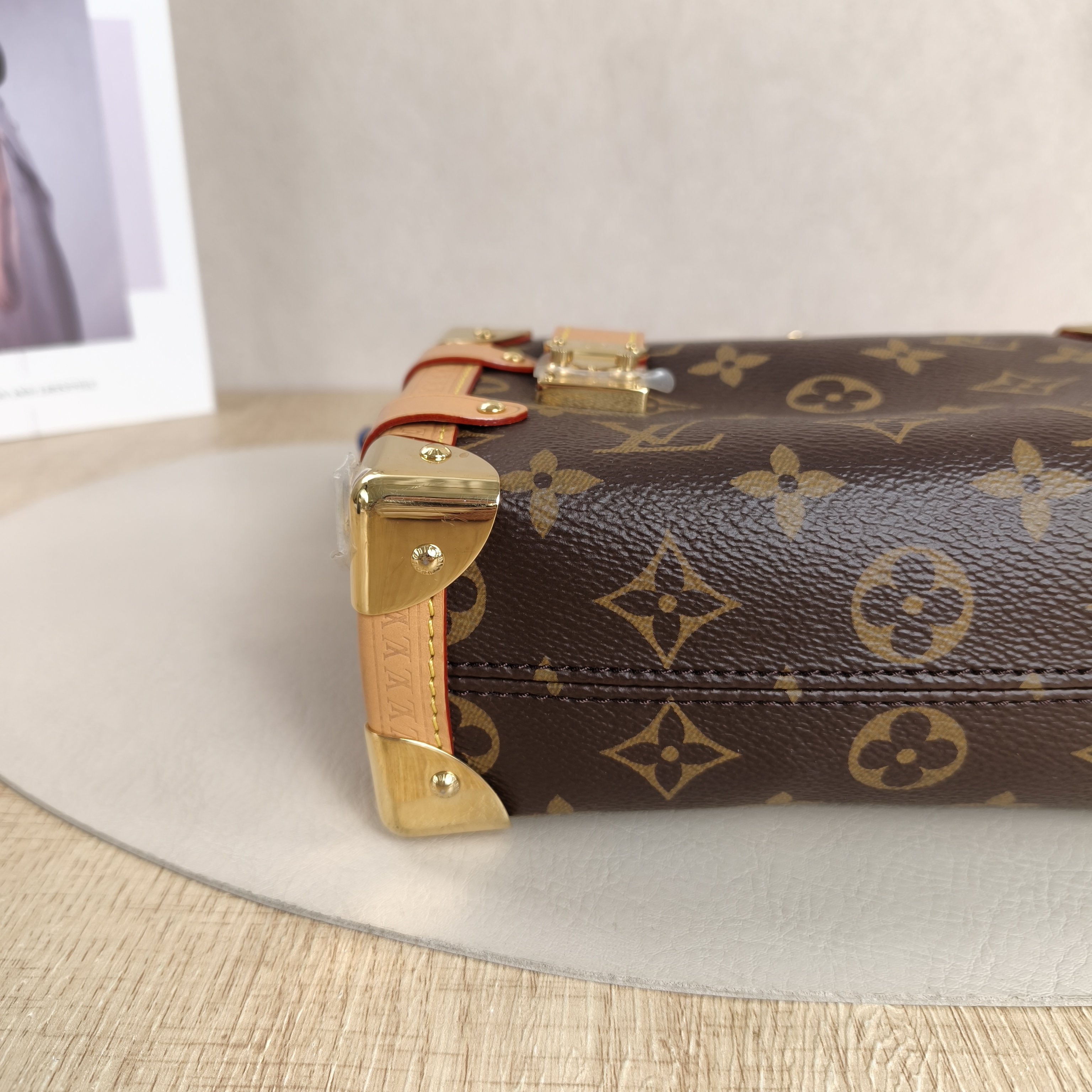 Louis Vuitton Crossbody Bag Side Trunk Box Monogram PVC Small18 × 8 × 12.5 cm — cover view 4 of 9