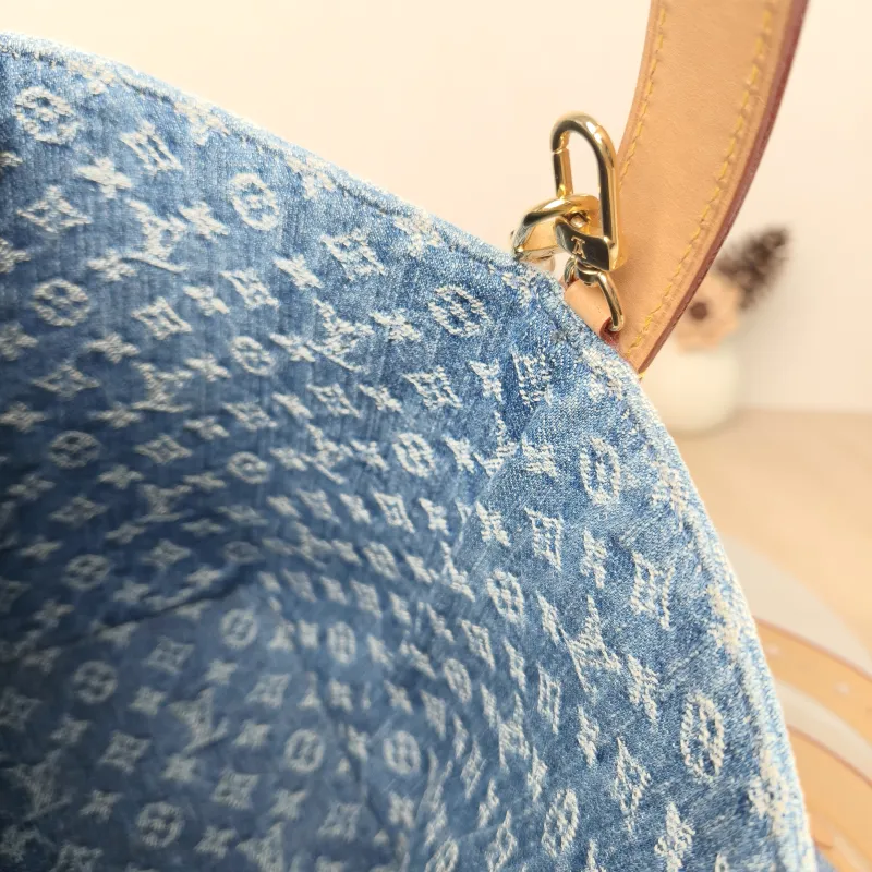 Louis Vuitton Top Handle Bag ALL IN BB Blue BB 16 × 12 × 18 cm — detail view 3 of 17