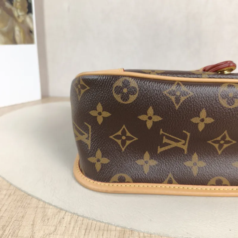 Louis Vuitton Crossbody Bag Diane Baguette Bag Shoulder Strap PVC Small24 × 9 × 15 cm — detail view 2 of 12