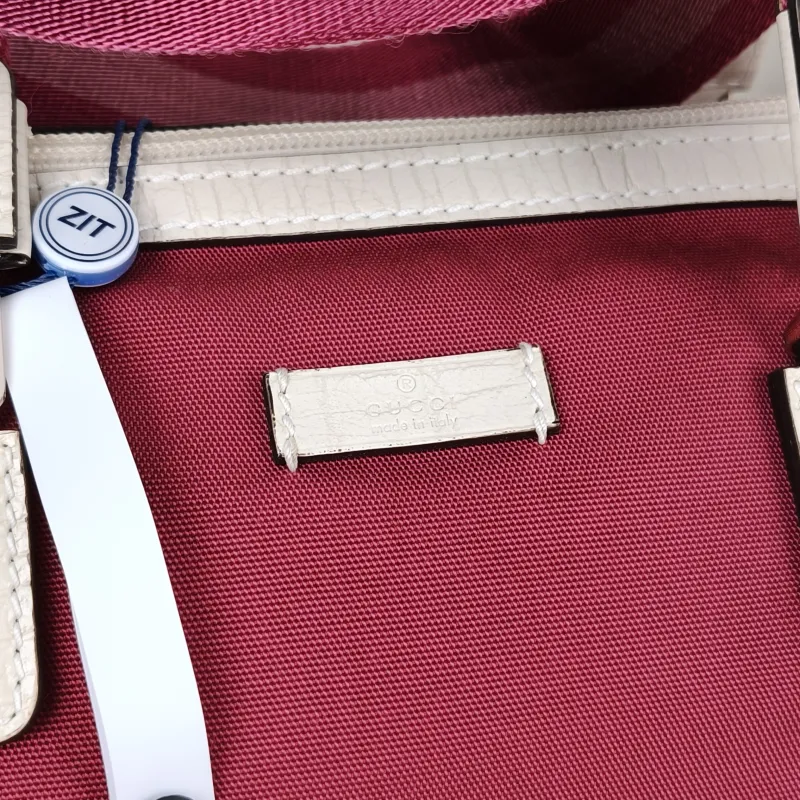 GUCCI Top Handle Bag Top Handle Bag Pink Canvas One Size30 × 9 × 18 cm — detail view 3 of 12