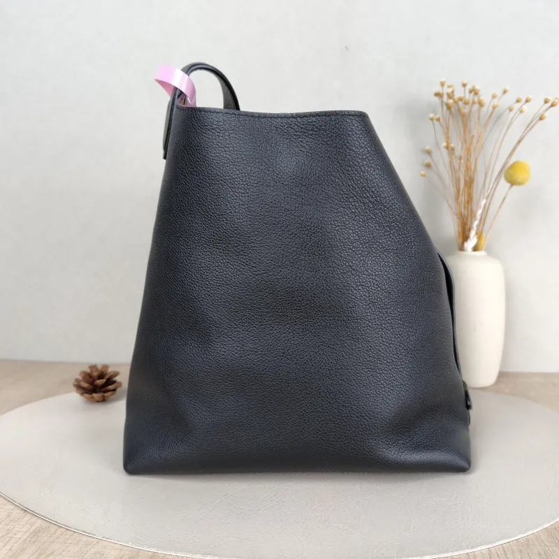 Louis Vuitton Shoulder Bag Low Key Hobo Shoulder Bag Black Calfskin Small 24 × 16 × 28 cm — cover view 2 of 5