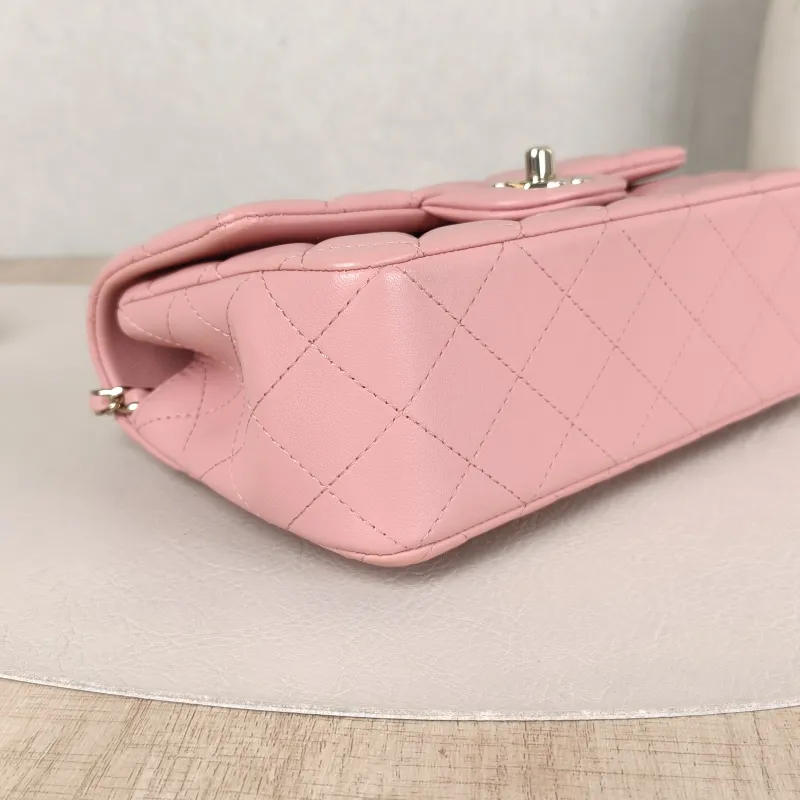 Chanel Crossbody Bag23k logo mini Pink Lambskin mini20 × 6 × 12 cm — detail view 5 of 14