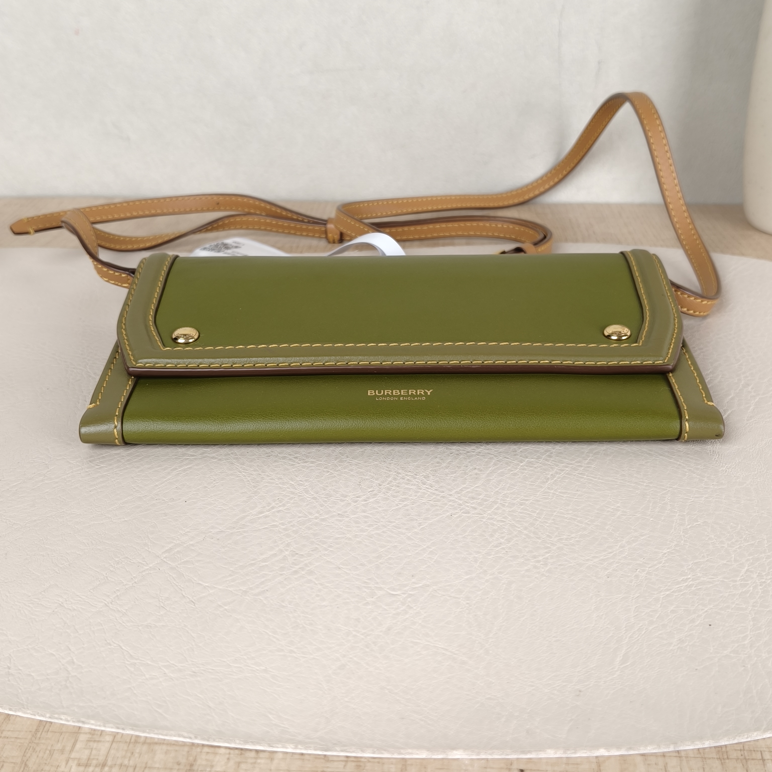 BURBERRY Crossbody Bag Crossbody Bag Walletwoc Calfskinmini19.5 × 2.5 × 10.5 cm — cover view 5 of 5