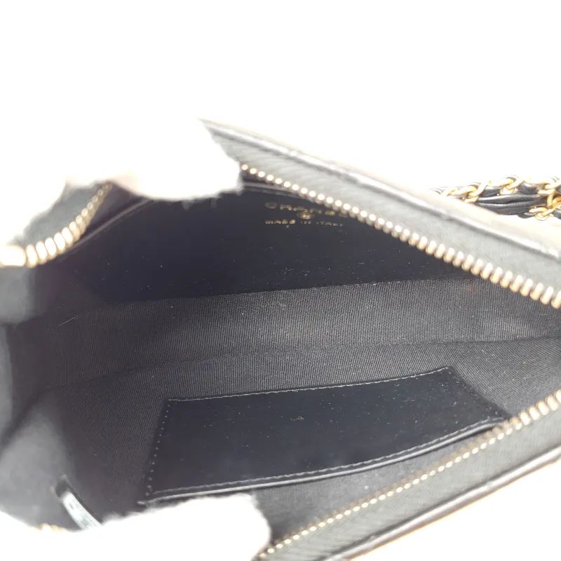 Chanel Shoulder Bag hobo 19 Black Lambskin Small 20 × 4.5 × 13 cm — detail view 1 of 11