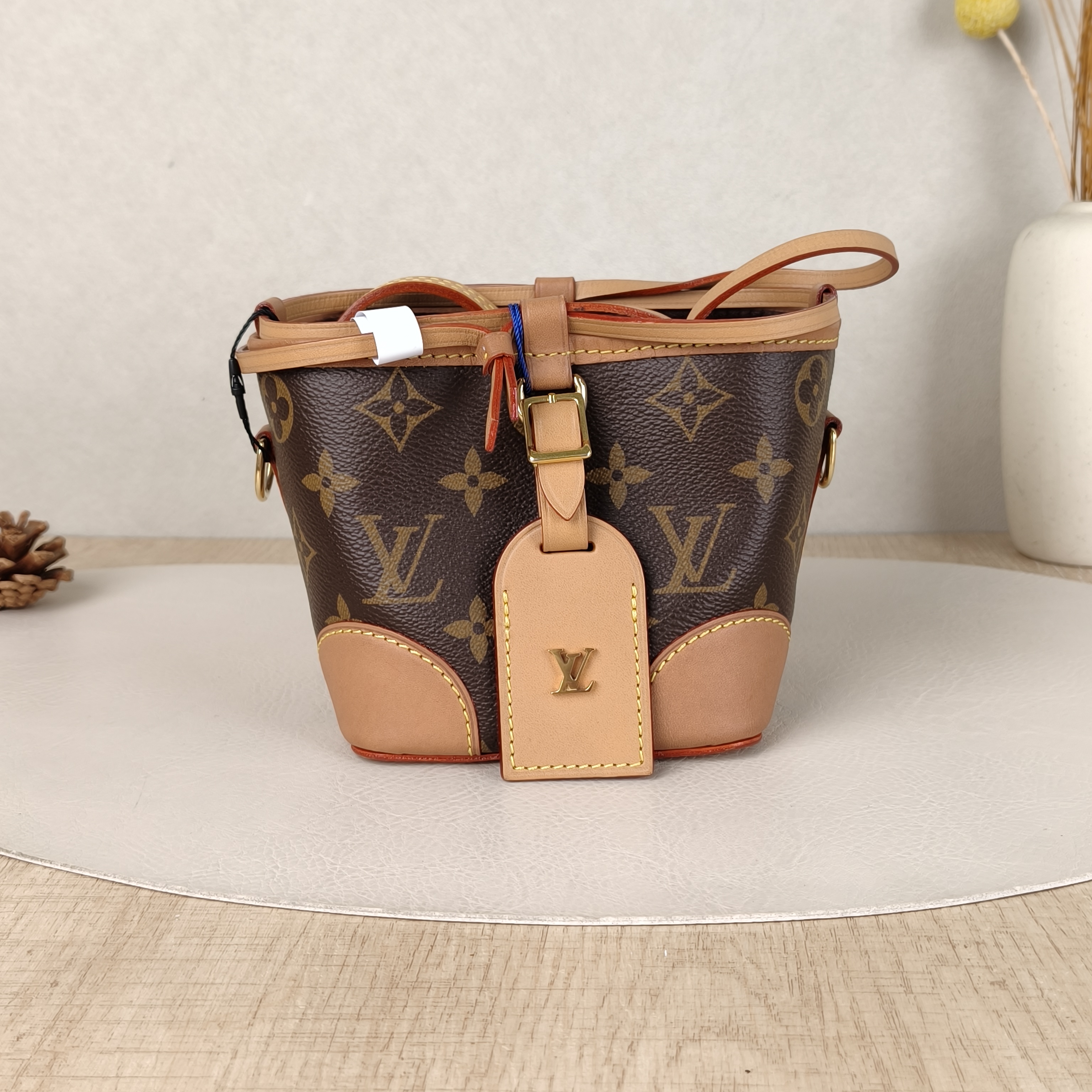 Louis Vuitton Crossbody Bag NOÉ PURSE Monogram PV Cmini11.5 × 11.5 × 12 cm