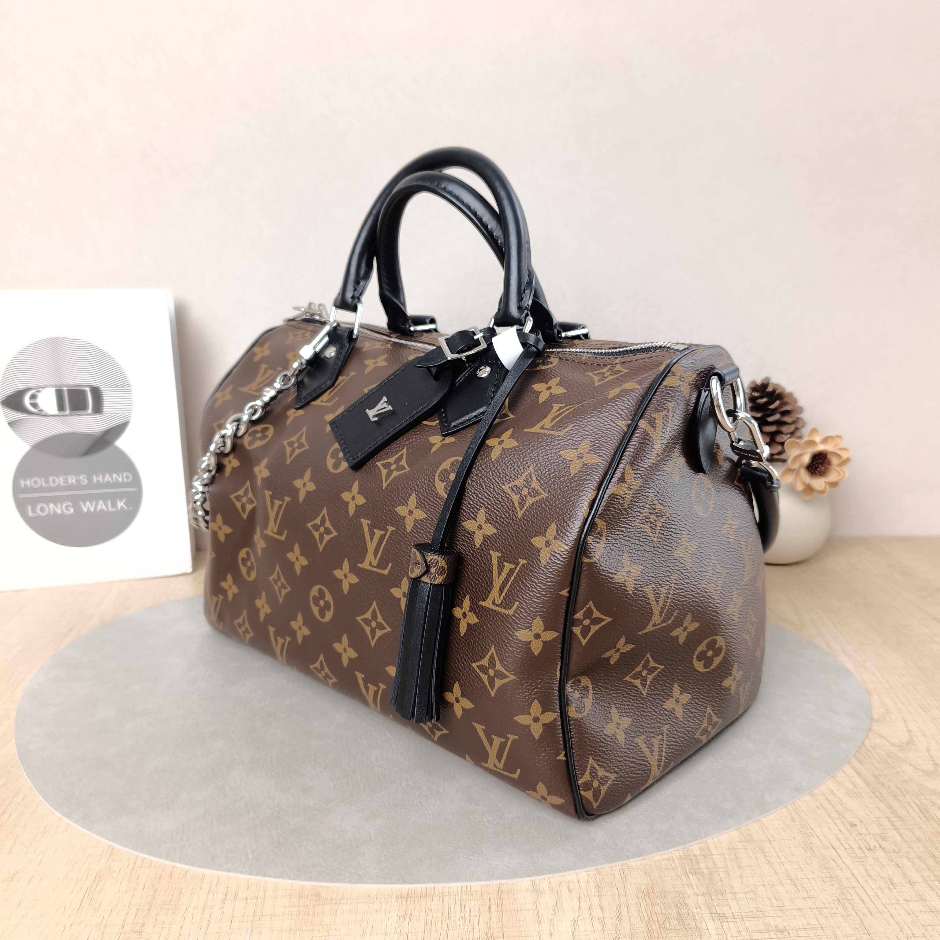 Louis Vuitton Shoulder Bag Speedy Soft 30Shoulder Strap Edition- Monogram PVC Large30 × 17 × 21 cm — cover view 2 of 6