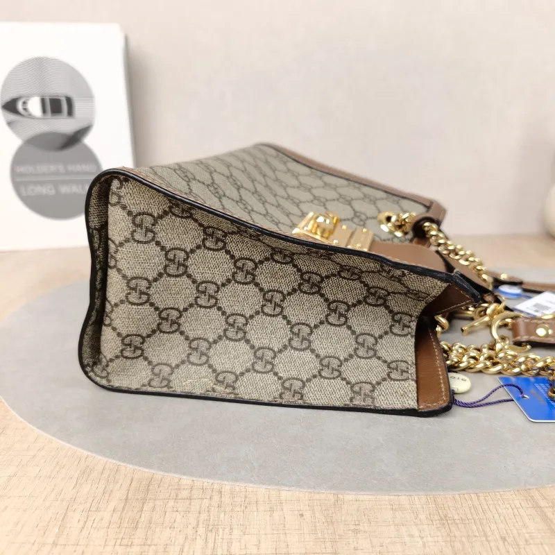 GUCCI Shoulder Bag Padlock Tote Monogram PVC Medium26 × 10 × 18 cm — detail view 6 of 12