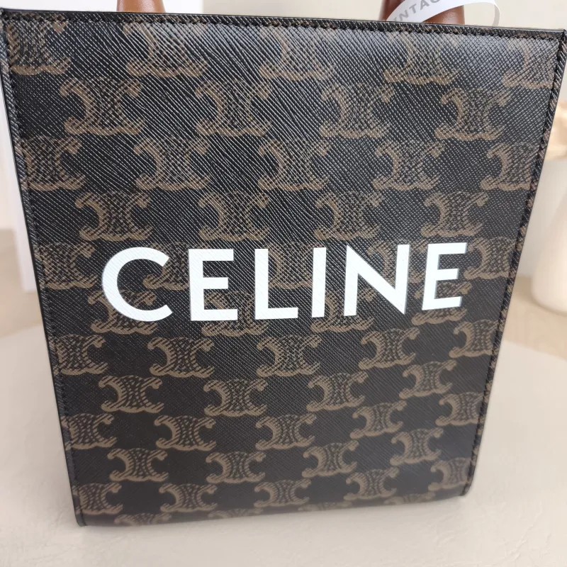 CELINE Crossbody Bag CABAS Mini Monogram PVC Mini 17 × 4 × 20.5 cm — detail view 4 of 9