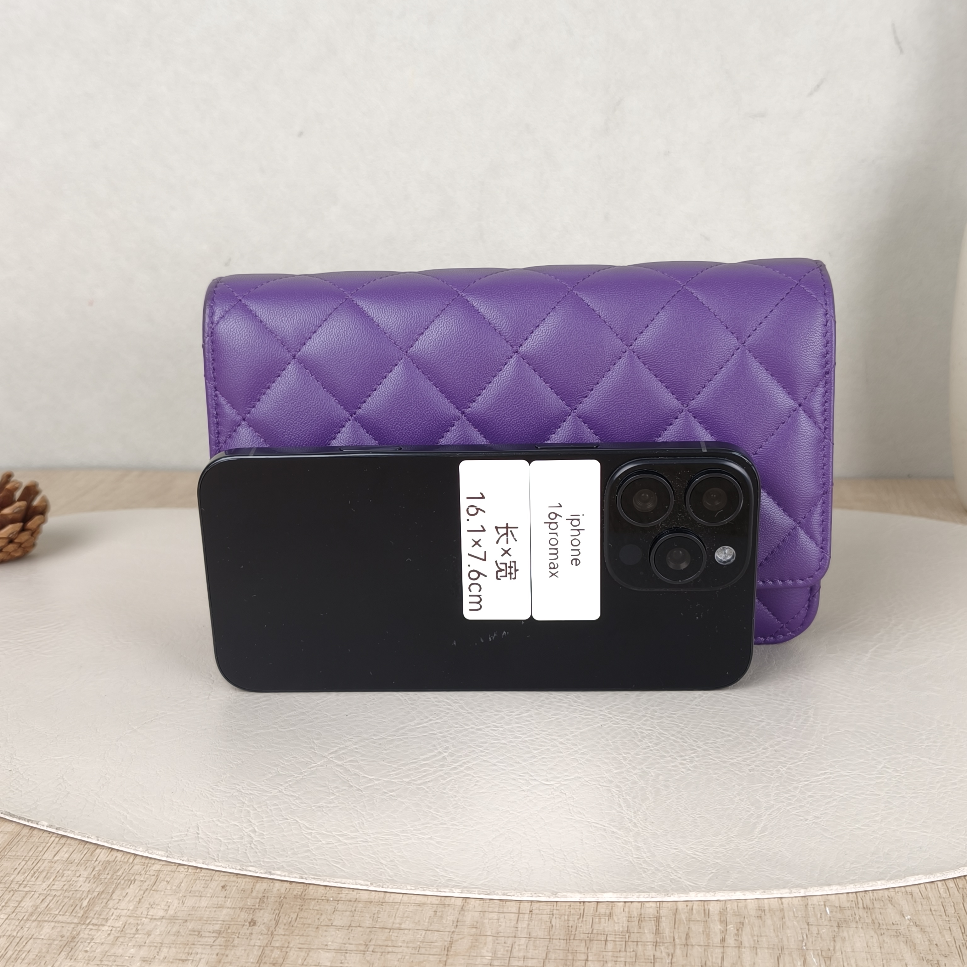 Chanel Crossbody Bag CF WOCWOC Bag Lambskinmini19.2 × 3.5 × 12.3 cm — cover view 5 of 5