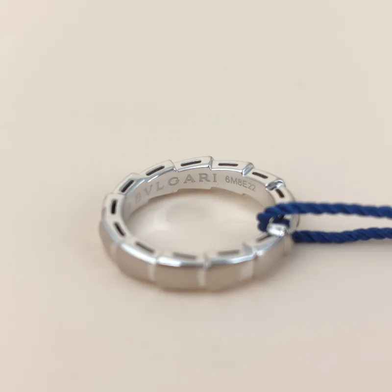 Bvlgari Jewelry · Serpenti Viper Collection Ring White Gold 18KW hite Gold 49 — cover view 3 of 10