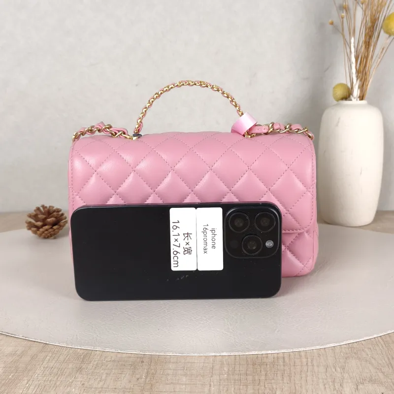 Chanel Crossbody Bag mini Lambskin mini21 × 6 × 12 cm — cover view 5 of 5