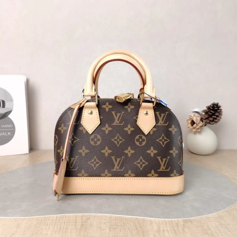 Louis Vuitton Crossbody Bag Alma BB Monogram PVC BB 23.5 × 11.5 × 17.5 cm