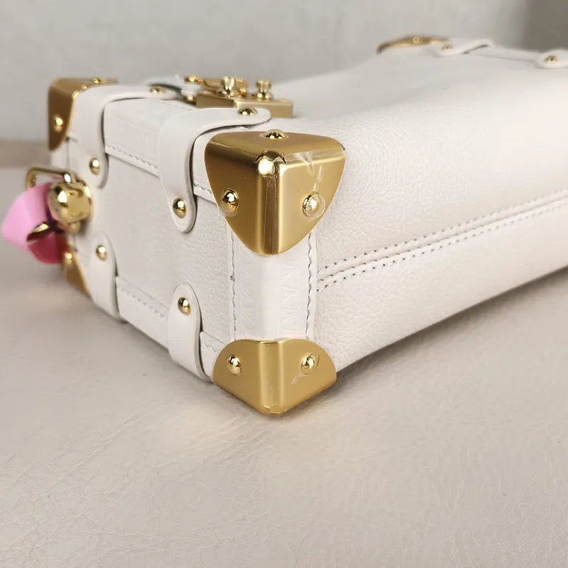 Louis Vuitton Crossbody Bag Side Trunk Box Calfskin Small 19 × 7.5 × 12.5 cm — detail view 6 of 12