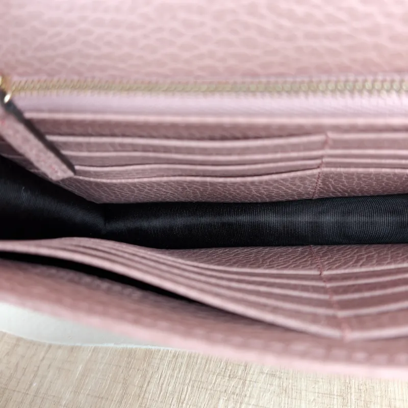 GUCCI Crossbody Bag g Collection woc Pink Calfskin Small 19 × 4 × 11.5 cm — detail view 5 of 10