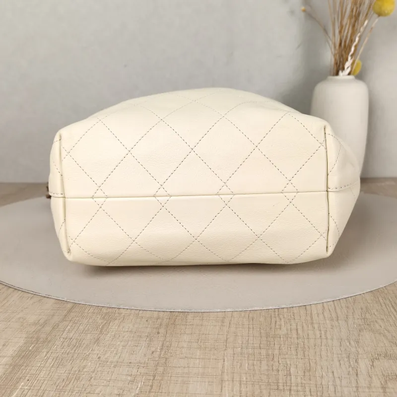 Chanel Crossbody Bag 26c hobo Beige Calfskin One Size 32 × 12 × 24 cm — cover view 5 of 5